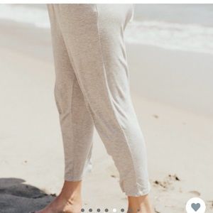 Carly Jean Los Angeles - Oatmeal Luke Pants Size L